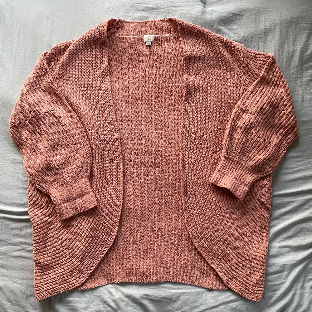 Pink A New Day Cardigan
